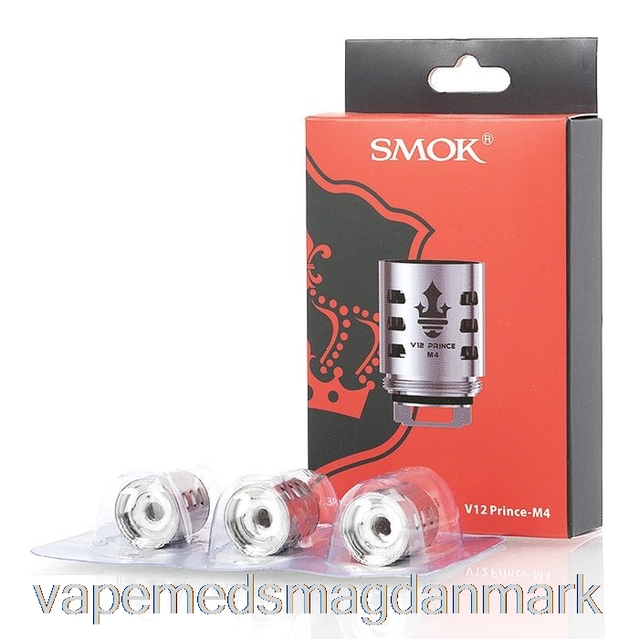 Vape Med Smag Smok Tfv12 Prince Erstatningspoler 0,17ohm V12 Prince-m4 Coils